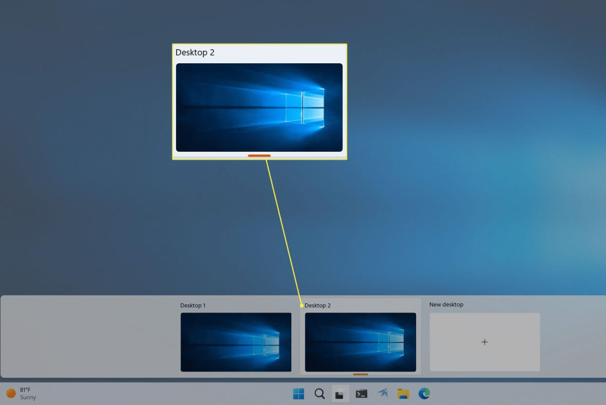 Virtual Desktops in Windows 11 Home