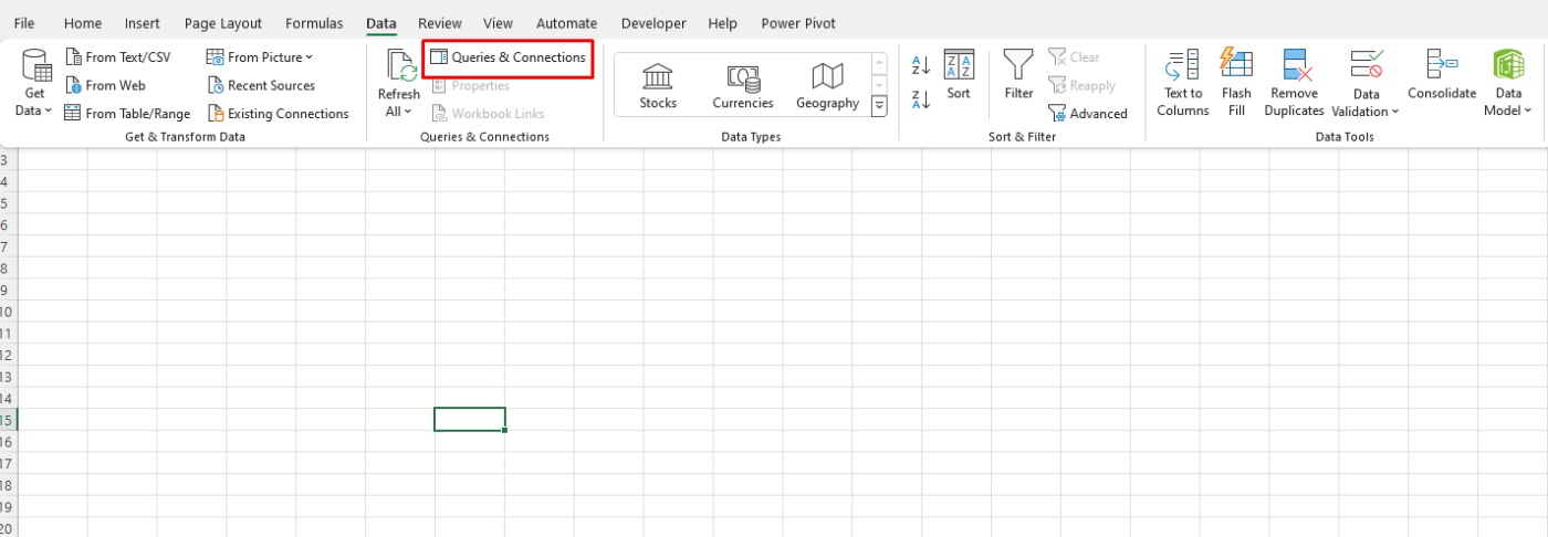 Excel Power Query to Automate Data Import