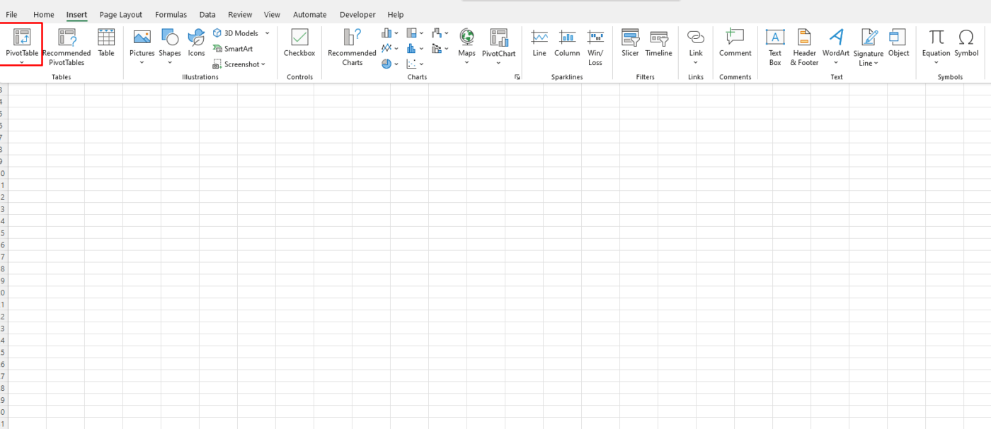 Excel PivotTables