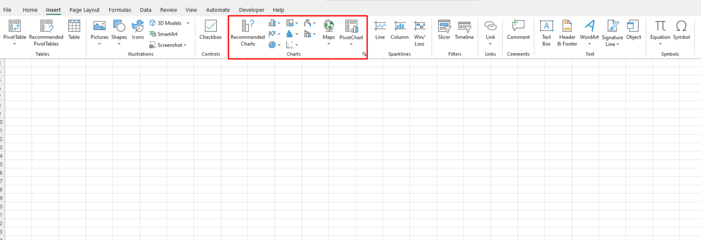 Excel Charts and Graphs