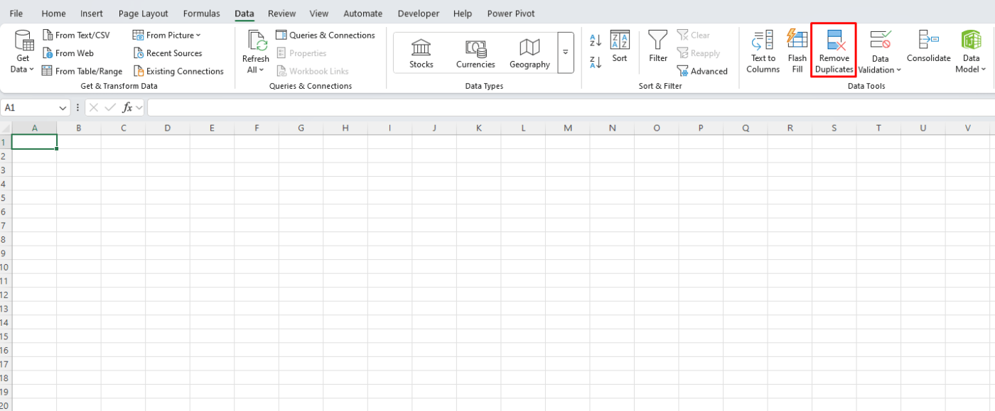 Data Cleaning in Excel